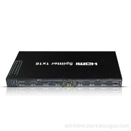 16-port HDMI splitter with 3D